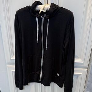 Vuori Black Zip-Up Women’s Hoodie XL